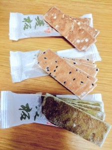 京都土産　蕎麦板