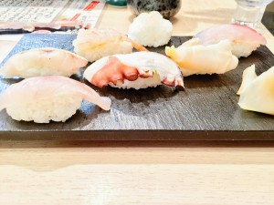 金沢まいもん寿司　地魚だらけで7貫盛り