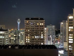ハイアットリージェンシー横浜　夜景