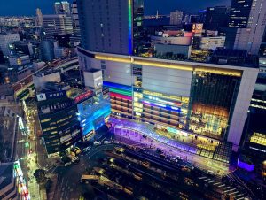 横浜ベイシェラトン ホテル&タワーズ（夜景）